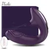 Vibrateur de léchage clitoridrique pour la femme clitoris stimulateur de clitoris silencieux télécommande gspot sex toys femelle femme 240326