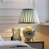 Bordslampor sofeina modern lampa mässing kreativ keramisk led skrivbord ljus dekorativ för hem