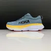 Clifton Hokh 8 Chaussures de course Hokhs Chaussures femme Bondi 8 Clifton 9 Triple White Summer Song Blue Coral Peach Real Teal Teal Lunar Rock Sports Mens Trainer