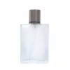 30 ml 50 ml klare Glassprayflasche Gefrierter Quadratglas Parfüm Flasche Kosmetische Verpackungsflaschen Flaschenfläschchen