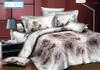 Bedding Sets Bed Linens Rose Jacquard Deluxe 3d Comforter Sheet Quilt Cover Pillow Winter Home Textiles Clothes