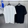 Saf pamuklu düz renkli kısa kollu tshirt Hem erkekler hem de kadınlar yaz modaya uygun marka çok yönlü yuvarlak boyun gevşek büyük boyutlu üst 240403