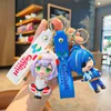 Descompressão Toy Cartoon Doll Doll Pingente Casal Bag Chain Chain Gifts