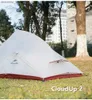 Tentes et abris Naturehike Cloud Up Serie 123 Tente de camping améliorée Tente de randonnée extérieure imperméable 20D 210T Tente de randonnée en nylon avec tapis gratuit L48