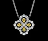 Оригинальное дизайнерское женское колье, Lucky Clover Fritillaria Diamond Diamond Collece, роскошные ювелирные изделия с высоким качеством предоставляют бесплатную подарочную коробку, лучший выбор подарков