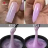 Gel MSHARE 50g Purple Jelly Extension Nail Gel Self Leveling Constuction Soak Off UV/LED Gel For Nail Art