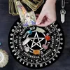 Tafelmatten Twaalf Constellation Divination Pendulum Board Sign Home Decor Star Sun Moon Altaar Bericht Meditatie -ornamenten