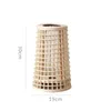 Kandelaars Noordse Large Decor Holder retro houten pilaar bruiloft esthetische lantaarn Tealight Porta Candele ZP50ZT