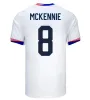 2024 Pulisic Usas Soccer Jerseys Reyna Aaronson Weah Acosta McKennie 23 24 Maillot de Futol Ferreira dest Morgan Us un maillot de football Rapinoe Dunn Men Women Kids