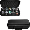 10 slot Watch storage box hard watch travel case bag with soft pillow watch display organizer fit watches up to 60mm face