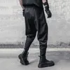 Pantalon masculin hksh punk sombre stand stand cut design simple ride résistant harem décontracté marque à la mode recadrée HK0913