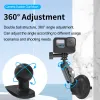 Cameras Telesin Gravity Car Phone Phone Camera Sleptder Aspirable Cup Adjustable Universal Holder Stand GPS Mont pour GoPro Insta360 DJI Action 2