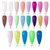 Gel 80g Colorful Jelly Builder for Nail Gel Nude Milky White Clear Nail Extension Gel Pink Transparent Self Leveling Poly Nail Gel