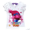 Clothing Sets Summer Clothes Trolls Costume Kids Children Tracksuits For Girls Top Tees Skirts 2 Pcs Y200325324E2974417 Drop Delivery Dhha8