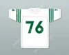 Anpassat namnnummer Mike Webster 76 Rhinelander High School Hodags White Football Jersey 1 Top Stitched S-6XL