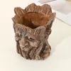 Funny Tree Man Flowerpot Flower Pot Pot Decort Planter Succulento piantatrice Bonsai Decorazione del giardino Casa Ornamento di giardinaggio creativo 240325