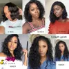 New lace front wig black fashion wave short curly hair factory spot wholesale high temperature chemical fiber Synthetic hair free shipping