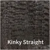 Hårförlängningssatser Extensions Invisible Kinky Straight/Light Yaki Straight Tape ins injicerade i mänskliga Remy Black Core -lim Seamless DHE0V