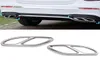 2pcs Gloss Steel Échappement Sticker Trimes Couvercle pour Mercedes Benz GLC A B C ECLASS C207 Coupé 20142017 W212 W213 W205 X253 C180 C202455684