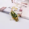 Kreative künstliche Fischschmuck Pretty Koi Fisch natürliche Kristall Little Fish Desk Autos Home Dekoration Geschenk für Freunde 240327