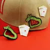 Brooches Metal Mexican Enamel Pin Baking Paint Dragon Shape Jewelry Accessories Electroplating Era Hat Pins