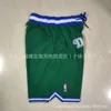 American Mavericks Jersey Green Gaston Баскетбольные штаны Мужские спортивные шорты порты Horts Horts