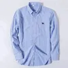 S7XL Plus Size Mens 100% Cotton Oxford Shirts Men Long Sleeve Casual Slim Fit Dress for Mane Business Shirt Tops 240328