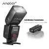 Aksesuarlar Ru andoer AD560 IV 2.4G Kablosuz Evrensel Oncamera Köle Speedlite Flash Light GN50 DSLR kameralar için flaş tetikleyicisi