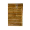 Mattes de bain anti-insectes et antiseptique Bamboo Mat de sol imperméable non-glisse pour les salles de bains moso sont insectes