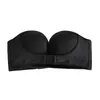 Bras Women Bra Drut darmowe seksowne push up niewidzialne przednie zamknięcie bielizny dla kobiety Brassiere Brelsle Braletet Big Size