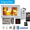 Campanelli Dragonsview Wifi Video Wifi con blocco Wireless Video Port Phone Intercom Sistema Sblocca un campanello con record della fotocamera