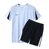 Nieuw sportpak Mens Summer Sportswear korte mouwen T-shirt Fitness Running Quick Drying Ball UDQZ