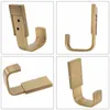 Party Decoration Bath Handel Coat Hook Antik mässing Robe Hooks For Badrum Kök Skjorta Hållare Väggmonterad borstad brons 1 st