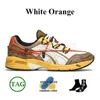 2024 Fashion New Gel Tigers Plataforma de cuero Running Zapatos para hombres bajos NYC Caminata Jogging K14 Trainers White Clay Canyon Cream Negro Metálico Metálico Snakers