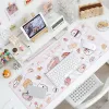 Rusts oversized schattige muiskussen meisje hart cartoon patroon laptop kantoor kussen Computer keyboard mat desktop organizer bureaumat