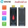 Kutu Vontar X96 S400 2GB 16GB 1GB 8GB Android 10 Mini TV Stick Allwinner H313 Dört Çekirdek 4K 2.4G WiFi Google Player TV Kutusu Dongle