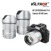 Accessori Viltrox 23mm 33mm 56mm F1.4 Lens Focus automatico Focus Apertura Lenti di ritratto per apertura per Canon EOS M Monte M6II M200 M50 LENS