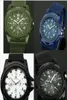 Whole Mix 4colors Cool Summer Men Sport Military Army Pilot Fabric Strap Sports Men Gemius Army Watch SA0033576594