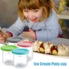 Bowls Ice Cream Pints tasse pour ninja nc299am c300s série réutilisable peut stocker des gelato