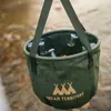 Water Bottles Camping Accessories Hiking Supplies Folding Bucket For Bags Large Capacity Bag Portable Gear Accsesories Camp