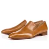 designer red bottoms mens shoes مع مربع مصمم Loafers Luxurys لوحة الوجه الفراء السيدات أحذية مسطحة المشي 【code ：L】