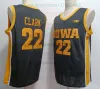 2024 Final Four Jerseys Women College Basketball Iowa Hawkeyes 22 Caitlin Clark Jersey Home Away Yellow Black White Men Youth Kid Girl