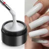 Gel mshare 50g verlenging Nagelgel Melkachtig mete haver roze heldere kleurgels afwezigheid van nagels snel exten UV LED -nagelgel