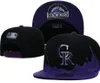 "Rockies" Caps 2023-24 Unisex Baseball Cap Snapback Hat Series Champions Locker Room 9Fifty Sun Hat Embroidery Spring Summer Cap Wholesale A3