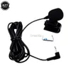 Microphones 2.5mm Mono Jack Car GPS Bluetooth-compatible Navigator Microphone Omnidirectional External Amplifier Microphone 300cm 24410