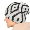 Bérets Style ethnique Bohême chapet Bonnet Chapeau tricoté Casual Outdoor Skullies Bons de femme chaude à double usage pour femmes pour hommes