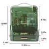 Cosmetics Storage Box Clear Lid Large Makeup Organizer Drawers Portable Handle Skincare Display Cases for Bathroom Dresser 240329