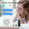 Zestawy System alarmowy Smart Life Alarm dla domowego hosta bezpieczeństwa Wi -Fi z czujnikiem drzwi i czujnika ruchu Tuya Smart App Control Alexa Google