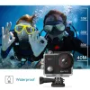 Cameras AKASO 4K Action Camera EK7000 Pro Touch Screen Sports Camera EIS Adjustable View Angle 40m Waterproof Camera Remote Control