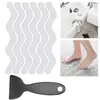 Bath Mats S Shaped Anti Slip Strips Waterproof Safety Shower Stickers Self-Adhesive Non Tape For Bathtub Stairs Floor